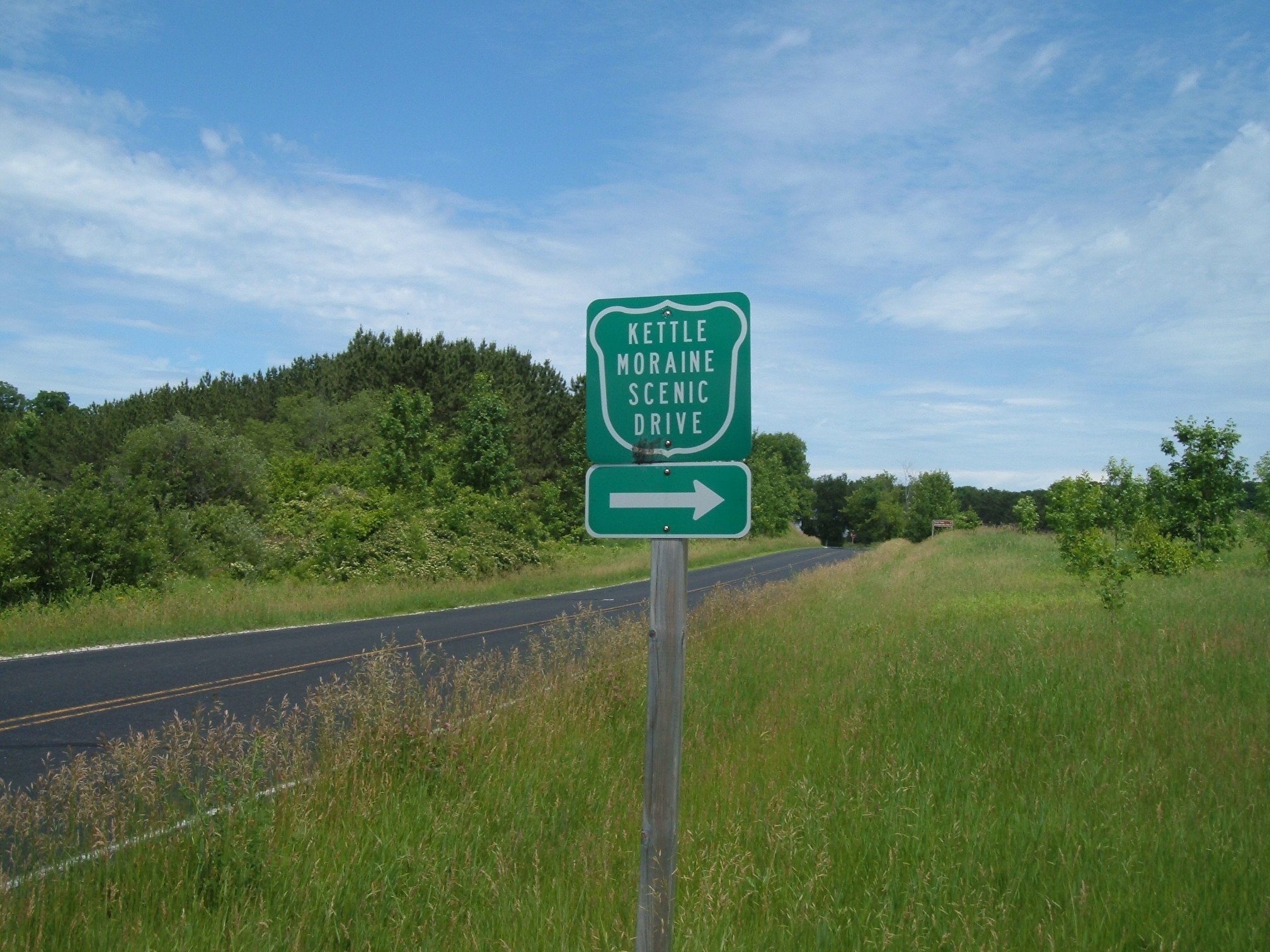 North Kettle Moraine scenic drive beautiful views
