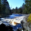 Horserace Rapids Peshtigo River Wisconsin