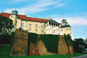 Wawel Castle in Krakow, Poland