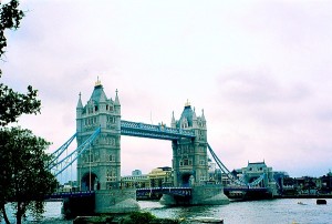 The Tower Bridge in London