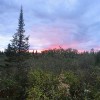 North Country Scenic Trail sunset
