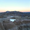 Badlands butte Badlands National Park