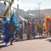 Outlandish costumes at Carnival
