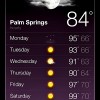 Palm Springs weather
