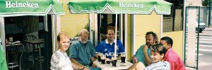 outdoor café
