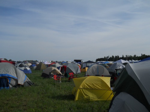 Summer Camp Music Festival camping