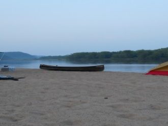 Camping on the Wisconsin River