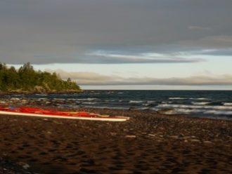 Lake Superior kayaking