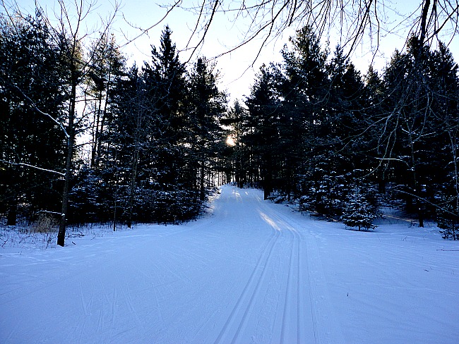 Cross-country skiing Wisconsin