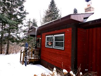 Palmquist Farm cabin Wisconsin