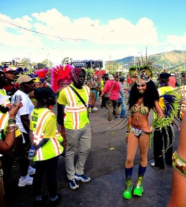 Beautiful women of Trinidad & Tobago at the 2012 Carnival