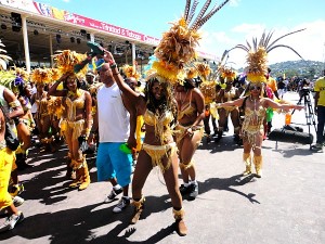 Beautiful women of Trinidad & Tobago at the 2012 Carnival