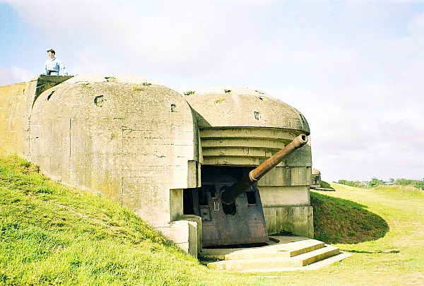 German bunkers Normandy, France