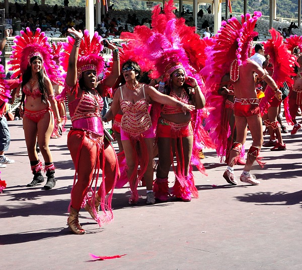 Trinidad & Tobago dancing in the streets