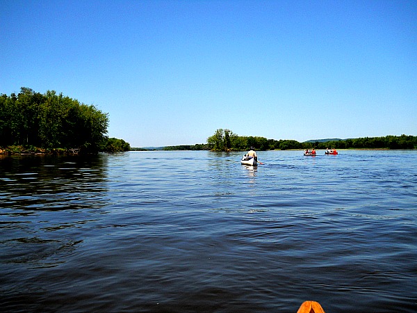 Wisconsin River canoeing