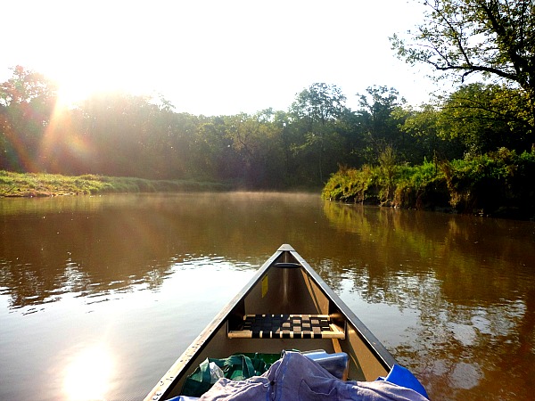 Canoeing the Kickapoo River Wisconsin