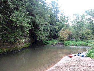 Kayaking the Kickapoo River