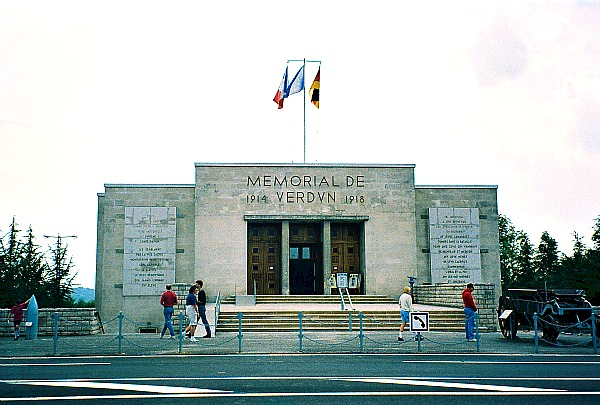 Verdun battlefield monument