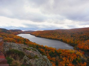 Fall foliage at Lake of the Clouds simply stunning