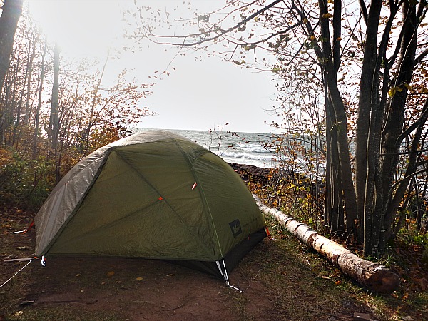 Lake Superior camping