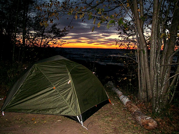 Lake Superior camping
