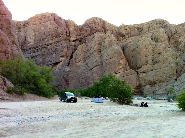 Mecca Hills Wilderness Area camping