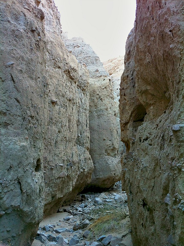 Mecca Hills slot canyon