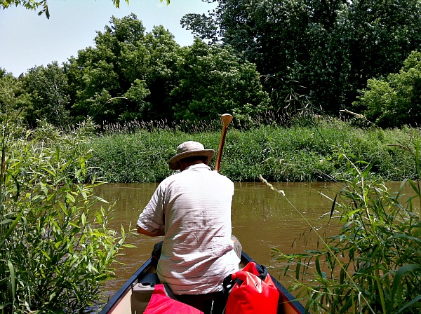 Canoeing Badfish Creek