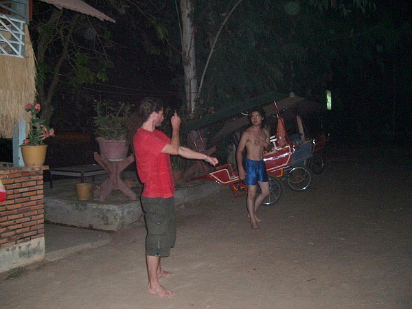 Siem Reap Cambodia martial arts battle