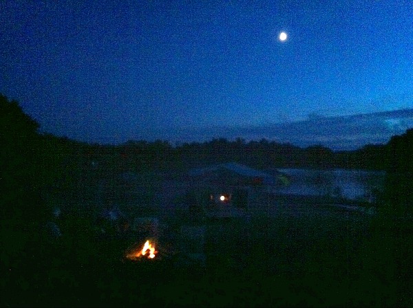 Night on the Wisconsin River