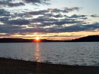 Lake Monroe sunset