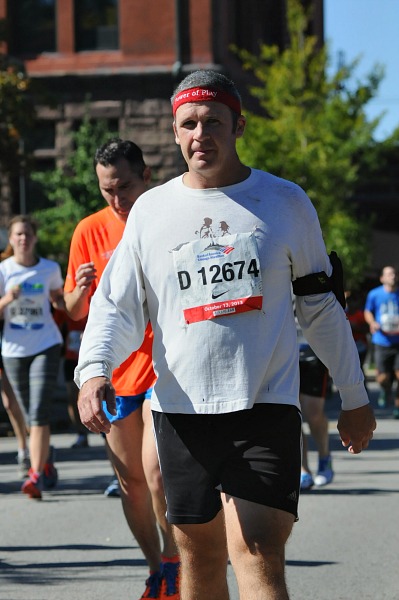 running Chicago Marathon