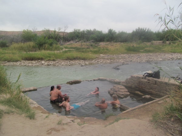 Big Bend Rio Grande hot springs