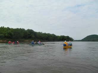 Bad etiquette Wisconsin River