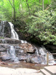 Three Smoky Mountain waterfalls bringing happiness