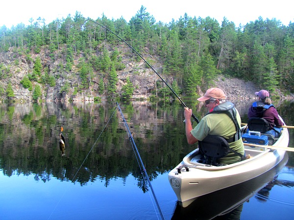 Ontario canoeing fishing camping photo essay
