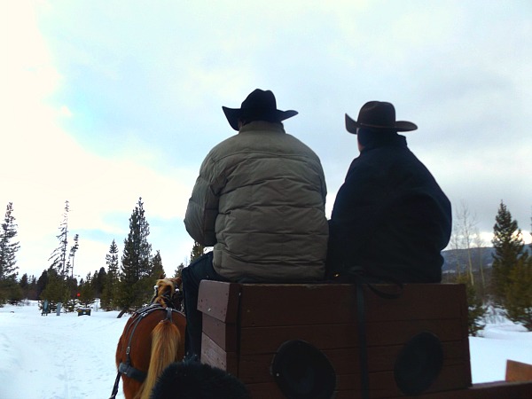 Grand Lake Colorado sleigh ride