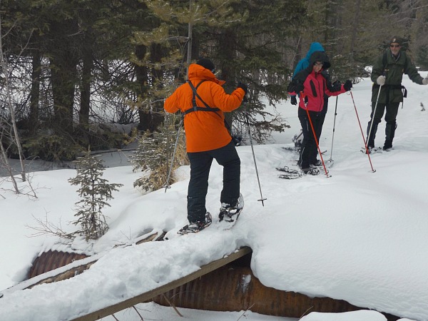 Rocky Mountain National Park snowshoe adventure