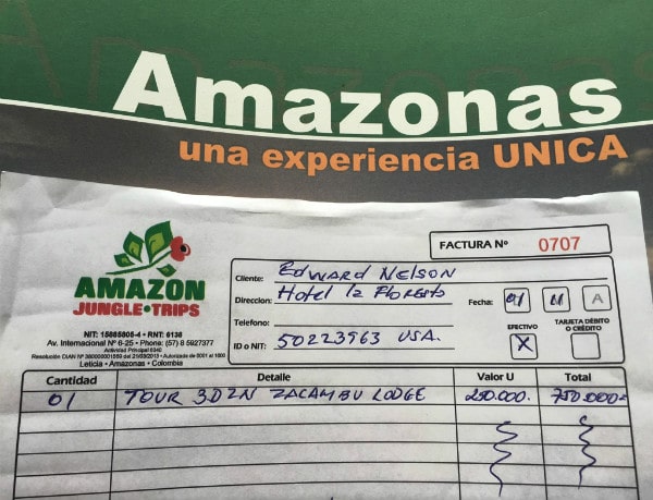 Amazon jungle tour