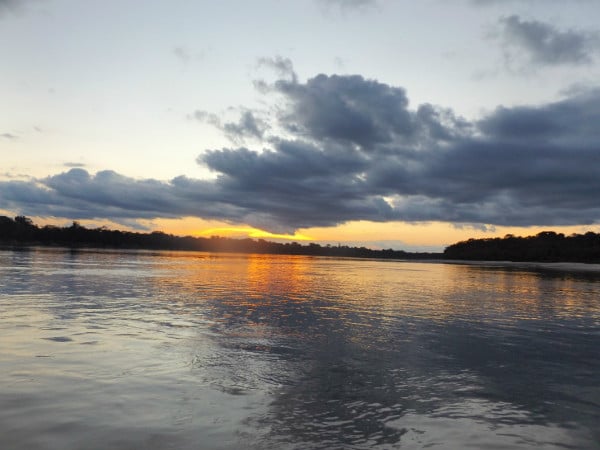 Yavari River sunset