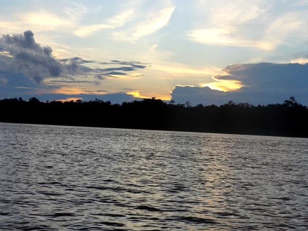 Yavari River sunset