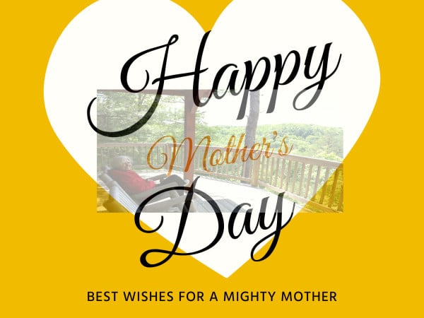 Fotor Happy Mother's Day card