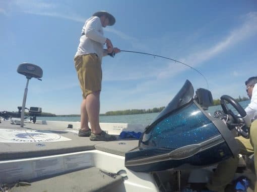 Long Lake Michigan fishing for smallmouth bass in Traverse City