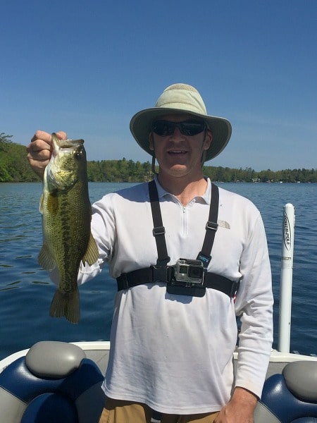 Long Lake Michigan fishing largemouth bass