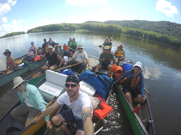 Wisconsin River paddling