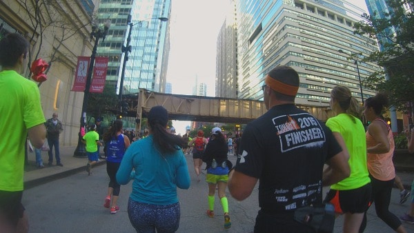 Chicago Marathon downtown