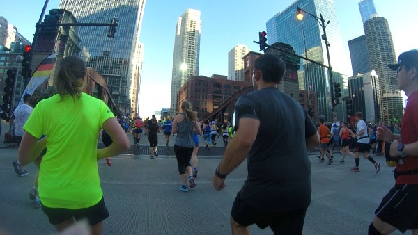 Chicago Marathon GoPro photos