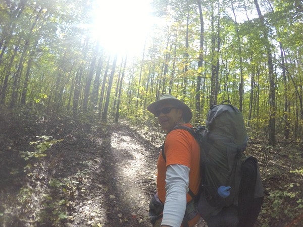 Follow me backpacking