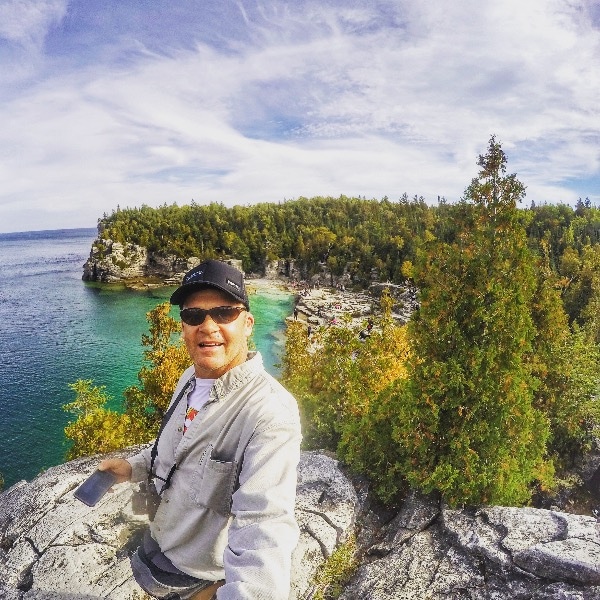 Bruce Peninsula National Park selfie