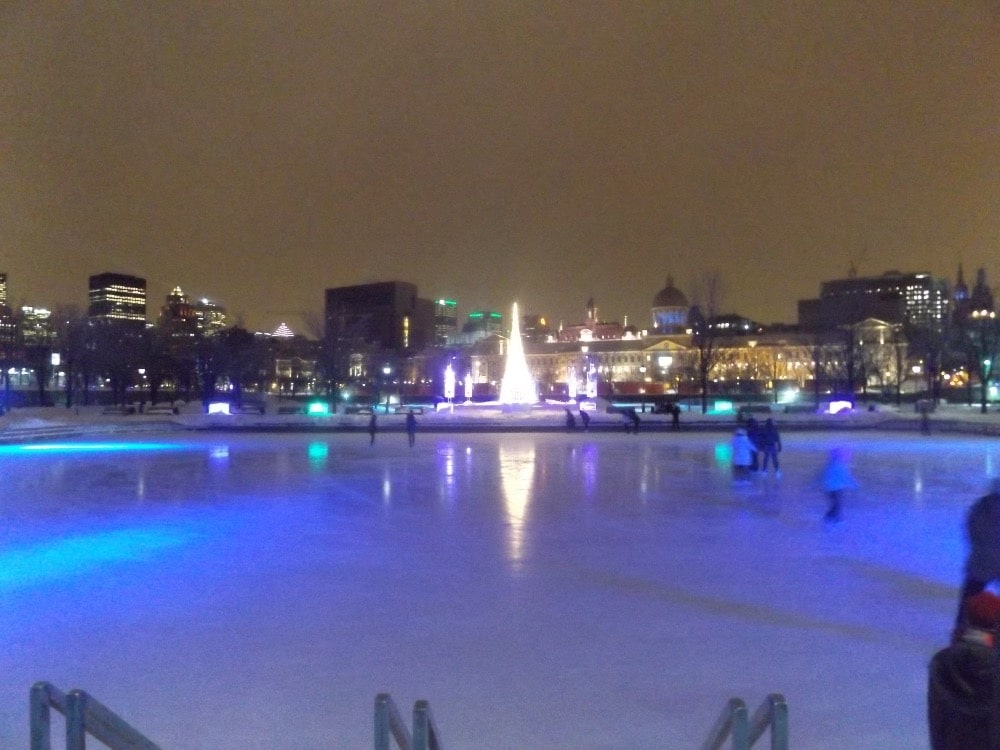 Old Port ice skating